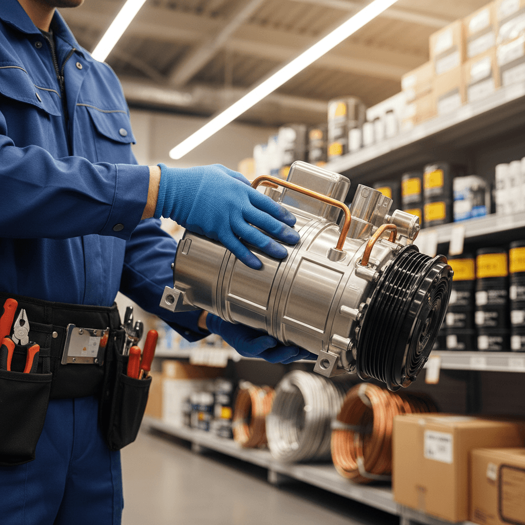 Compressor and component replacement